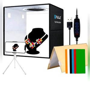 📸 PULUZ Light Box Photography, 12"x12" Professional🔆